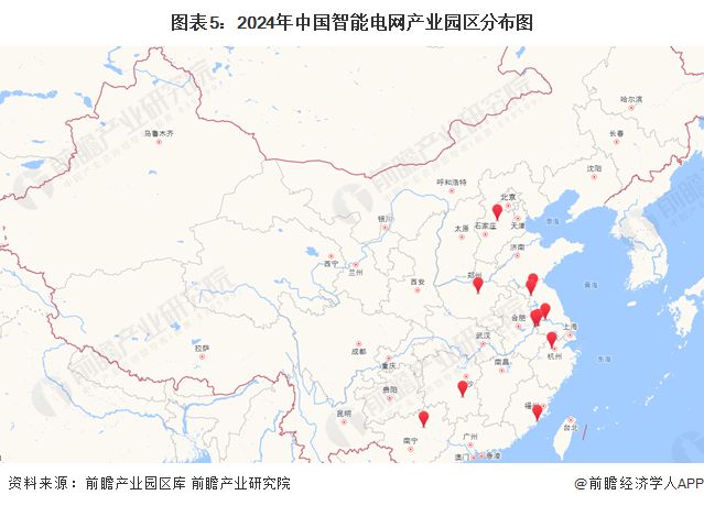 【干货】2024年智能电网行业产业链全景梳理及区域热力地图(图5)