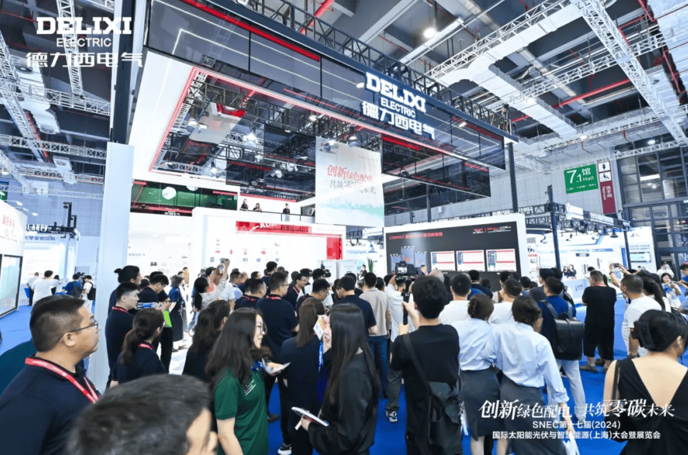 闪耀SNEC2024!德力西电气以实力开启“零碳之旅”(图1)