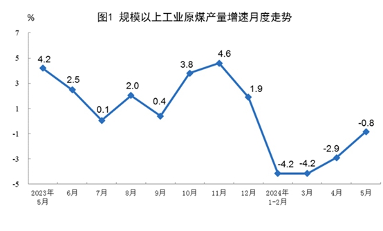 2024年5月份能源生产情况(图1)