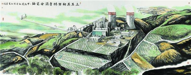 “光明使者·2024中国电力美术大展”即将开幕(图5)