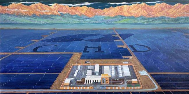 “光明使者·2024中国电力美术大展”即将开幕(图16)