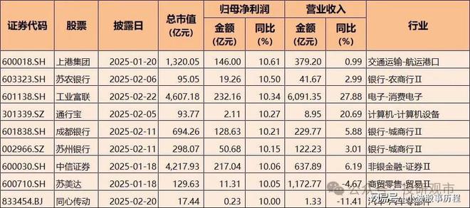 2024年A股业绩快报：净利润增长超70%电子科技类公司表现亮眼(图8)